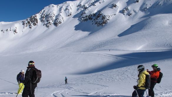 Off piste in Andermatt
