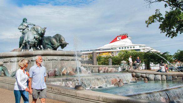 Braemar getting to the heart of the city of Copenhagen