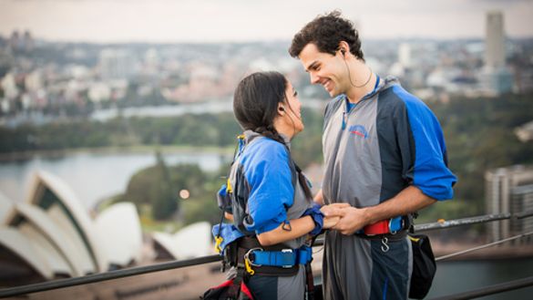 Valentines Day Blind Dates on Sydney Harbour Bridge_Aladdin and Jasmine