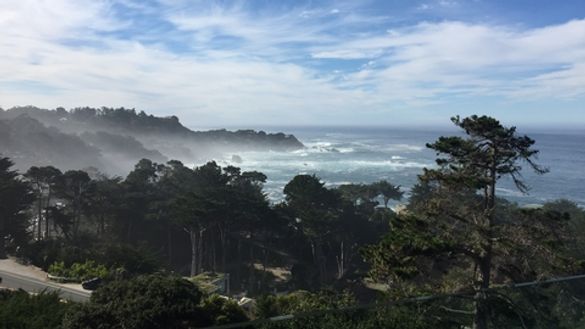 Amazing View from the New California Market at Pacific’s Edge at Hyatt Carmel Highlands