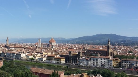 Panoramic of Florence, Italy