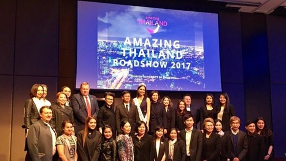 Tourism Authority of Thailand (TAT) recently hosted its annual “Amazing Thailand Roadshow” in Auckland, Brisbane, Melbourne and Sydney. The Roadshow kicked off in Auckland with 115 travel agents attending, before crossing the ditch to Brisbane for the fir