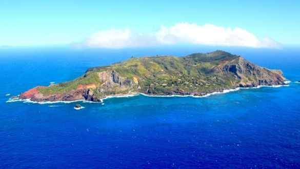 Aerial of Pitcairn