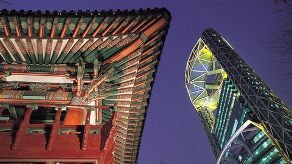 Korea:  Old meets New
