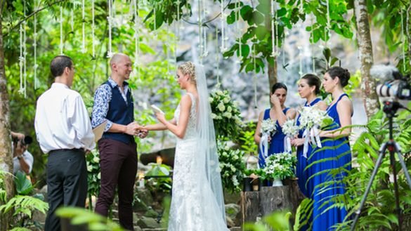 Waterfall Wedding