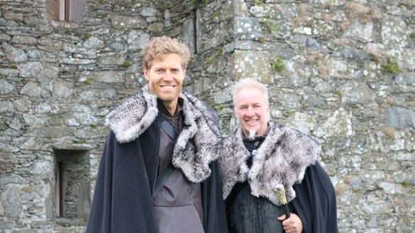 Dr Chris Brown and William Van der Kells - Winterfell Tours 