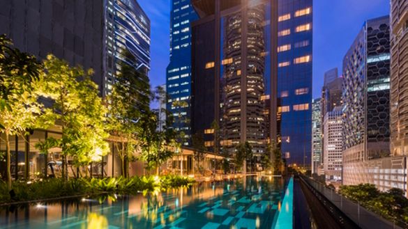 Oakwood Premier OUE Singapore - Infinity Pool