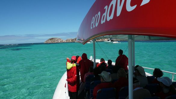 Adventure Rottnest Tour on the Eco Express
