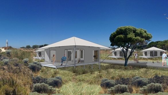 Pinky's Eco Retreat Dune Tent Pinky's Eco Retreat Dune Tent