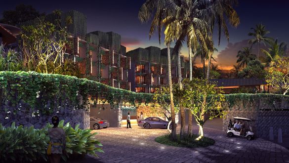 Artist's impression of Wyndham Dreamland Resort Bali exterior