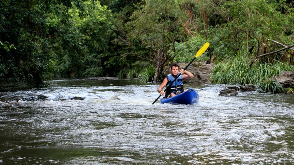 Introducing Mother Nature's Triathlon: Adventure guide Ian Harling of Ride on Mary... Kayak and Bike Bush Adventures