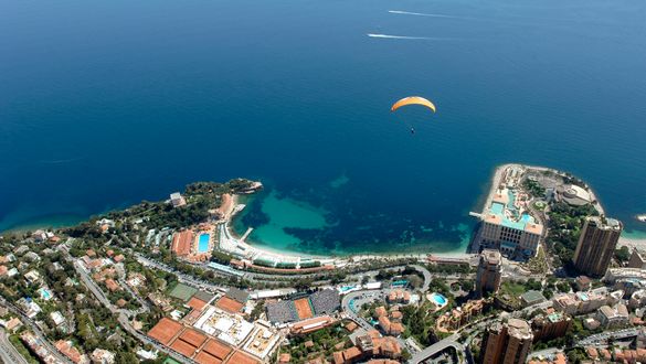 Aerial view of Monaco