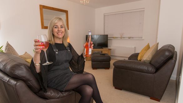 Westleigh-1964 - Jude Stone raises a toast to her new Westleigh home