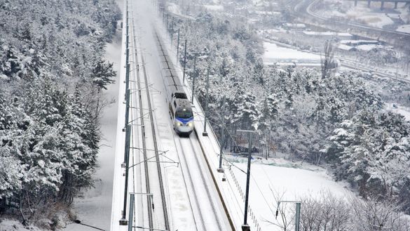 Korail KTX train Korail KTX train