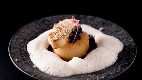 Foie Gras & Daikon Radish Rossini 