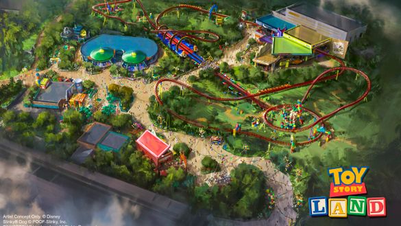 Toy Story Land, Artist Concept