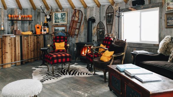 Hotel Montage, Deer Valley snow yurt