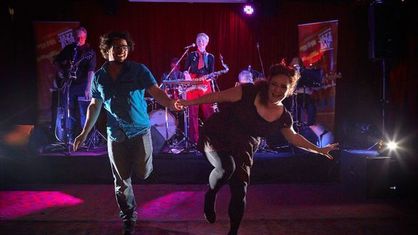 Swing Dancing and Doxy Band at Clancy's Fish Pub Dunsborough for Jazz by the Bay