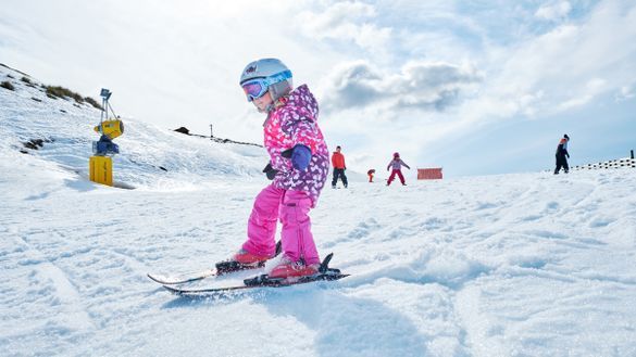 Coronet Peak has reconfigured the beginner’s area in the Skiwiland early childhood ski centre Coronet Peak has reconfigured the beginner’s area in the Skiwiland early childhood ski centre