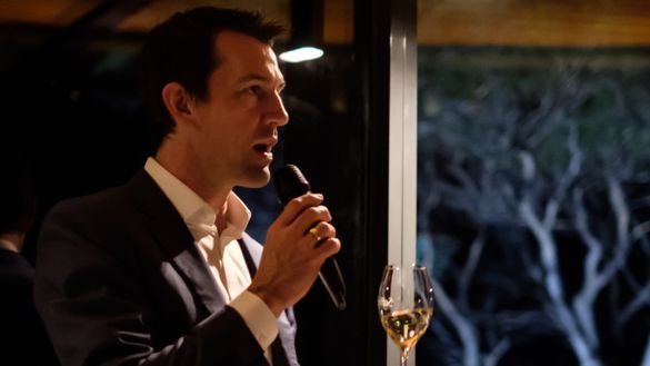 Tyson Stelzer at Saffire's 2017 Sparkling Weekend event
