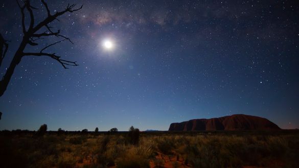 Uluru night sky