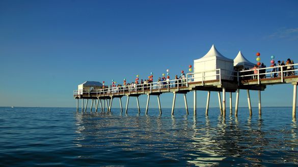 The Pop Up Sunset Pier Party is returning to the Hervey Bay Ocean Festival after a two-year hiatus. The Pop Up Sunset Pier Party is returning to the Hervey Bay Ocean Festival after a two-year hiatus.