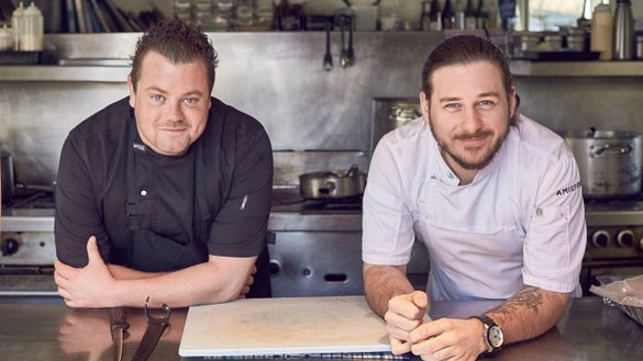 Amisfield - Executive Chef Vaughan Mabee - Head Chef Adam Harrison