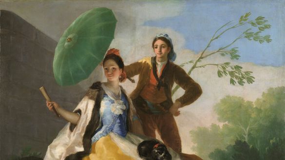 Francisco de Goya (1746-1828) The Parasol 1777. Oil on canvas