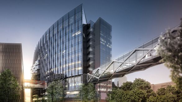 Artist impression of the New Zealand International Convention Centre