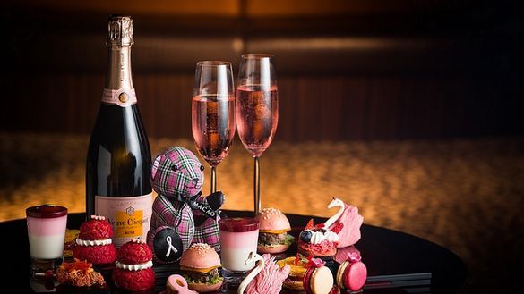 Photo caption: Limited edition Conrad Pink Bears, Pink Ducks and Pink Inspired Afternoon Tea at The Lounge are among the series of Pink Inspired 2018 experiences available at Conrad Macao, Cotai Central throughout October in support of the Hong Kong Cance
