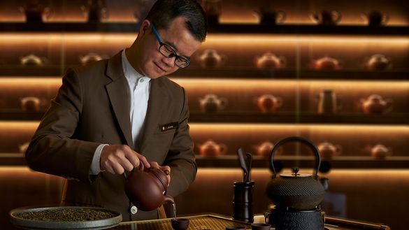 Tea Sommelier Kelvin Ng @ Yan Toh Heen
