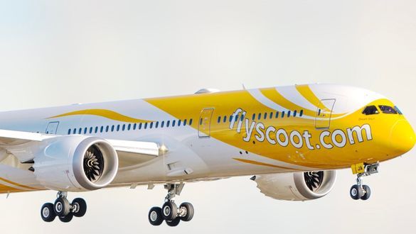 Fly the Scoot 787 Dreamliner to Singapore from 9 