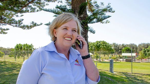 Reflections Holiday Parks Executive Manager Finance and IT Michelle Griffin says proper connectivity for all Reflections' Parks is a requirement (Pictured at Hawks Nest Park) Reflections Holiday Parks Executive Manager Finance and IT Michelle Griffin says proper connectivity for all Reflections' Parks is a requirement (Pictured at Hawks Nest Park)