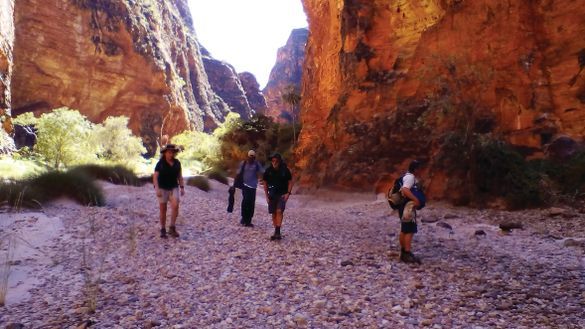 Heli hiking in the Kimberley
