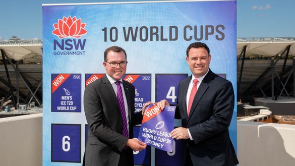 Adam Marshall (Minister for Tourism and Major Events), Stuart Ayres (Minister for Sport)