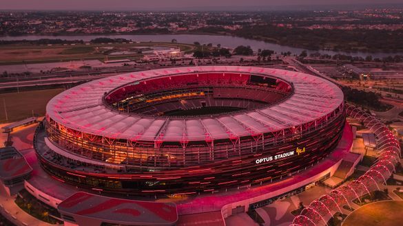 Optus Stadium will turn red when Manchester United arrive to Perth in July 2019