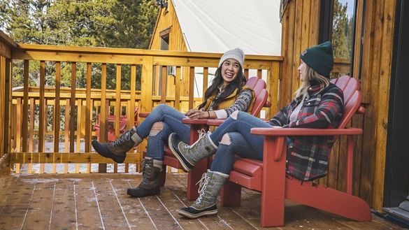 Glamping at Mount Engadine Lodge in Kananaskis Country, Alberta 