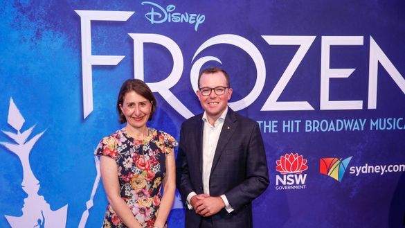 Premier Gladys Berejiklian and Minister for Tourism and Major Events Adam Marshall