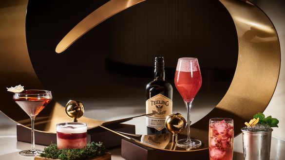 Teeling Irish Whiskey Cocktails in InterContinental Hong Kong's Lobby Lounge