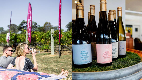 Canberra wine in autumn
