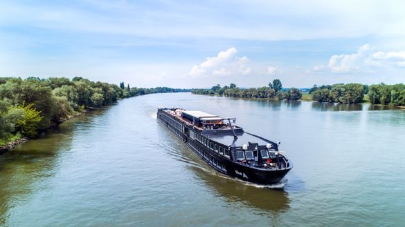 The A on the Rhine River
