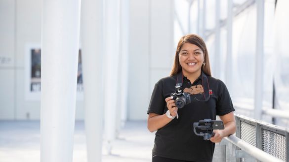 Kiriana Koni, Social Media Manager at The Haka Experience and ‘Go with Tourism’ hero.
