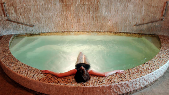 Spa Shiki at The Lodge of Four Seasons offers a wide array of wellness experiences, including a soak in a salt-purified whirlpool.