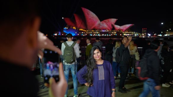 Vivid Sydney 2019 - Sydney Opera House - Austral Flora Ballet