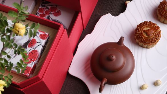 泼墨趣意中秋礼盒（12粒）NUO Splash-ink Painting Box (12 pieces) 
