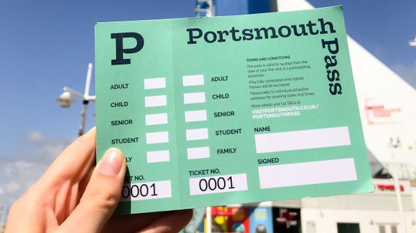 The first ever Portsmouth Pass!