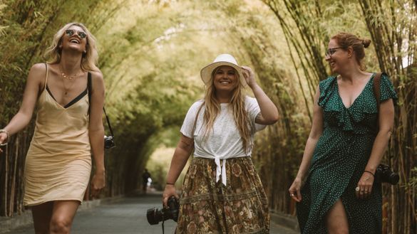 Bootcamp co-founders (from left) Georgia Rickard, Liz Carlson, Lauren Bath 