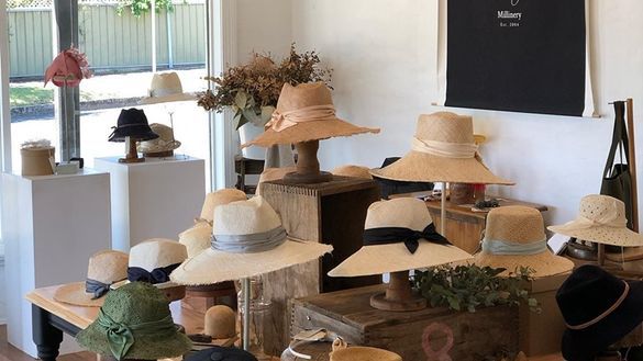 Fiona Schofiled Millinery Orange