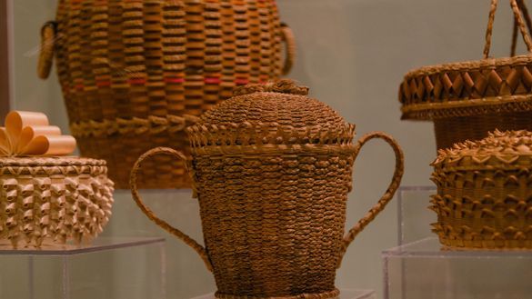 Native American basketry will be one feature of Digital AMIM. Native American basketry will be one feature of Digital AMIM.
