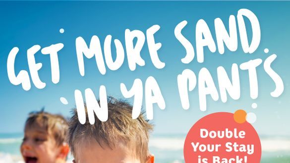 Seashells Double Your Stay campaign 